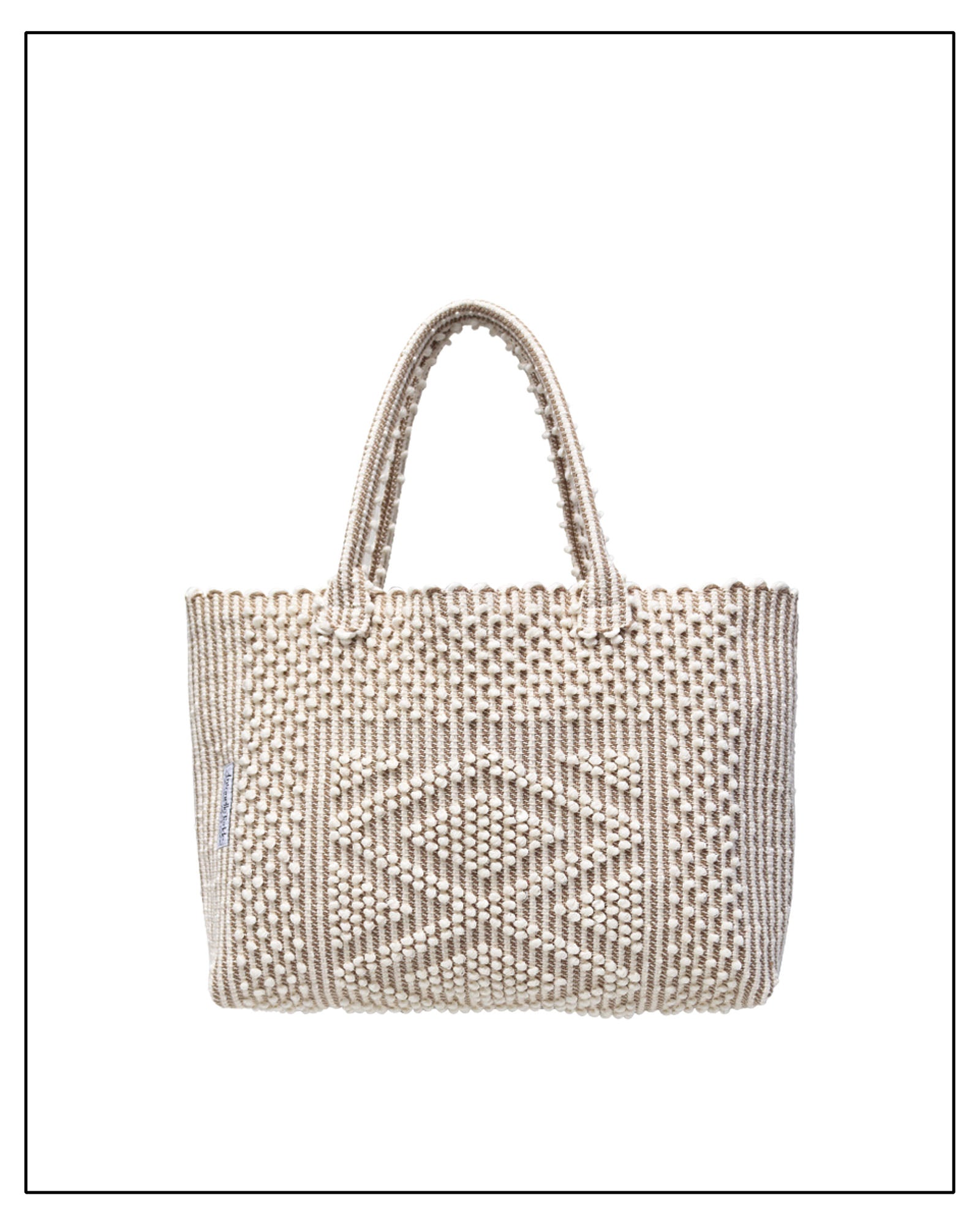 URTEI Handbag - Hand woven sustainable tote made in Italy