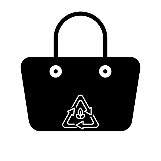 Eco-friendly tote bag made from natural materials, reflecting sustainable fashion trends for 2025.