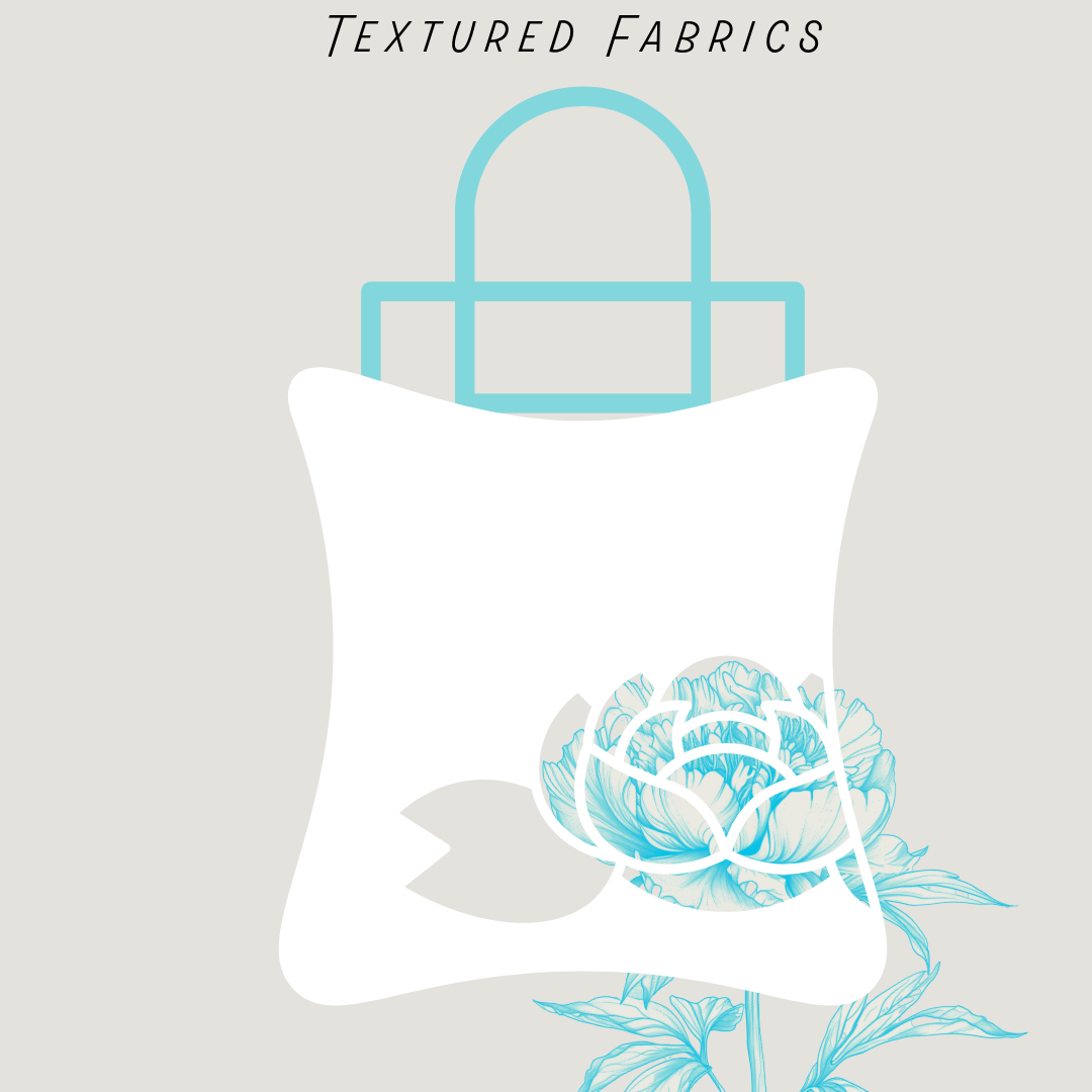 Collage of tactile handbag materials for 2025, including soft knits, woven textures, and rubberized finishes. Soft pillow bag with visible texture.