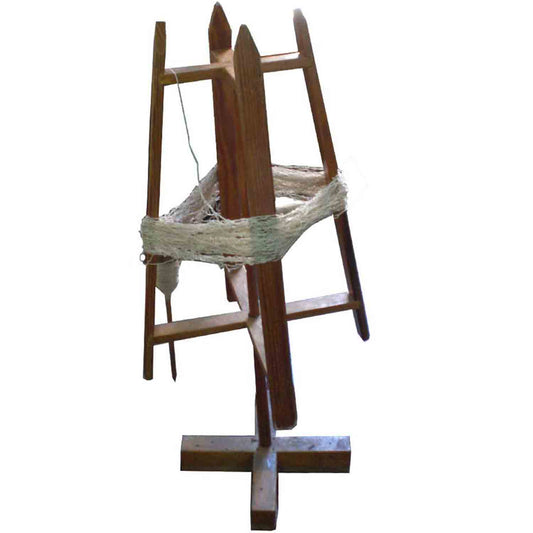 WOODEN SPINNING STAND #ethicalbrands #ecoliving  #ecofashion #ecostyle #ethicalhandbags #handbags #sustainas brand. Stylish clothes and Eco-Friendly with recycled yarns #luxury #ecoconcious #sustainablestblelifestyle #ethicalfashion #sustainability