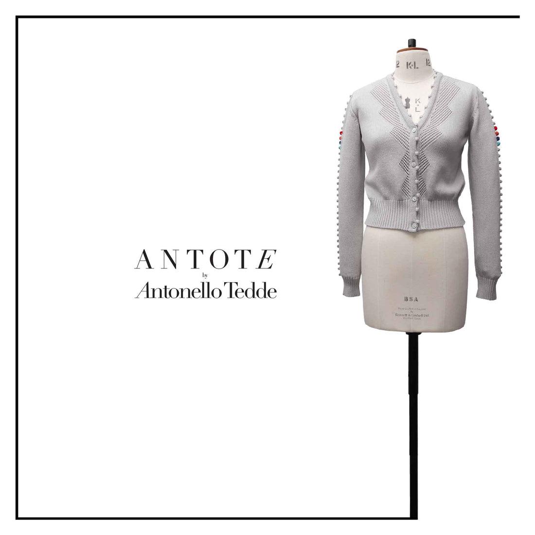 ANTOTE by Antonello Tedde  knitwear poms