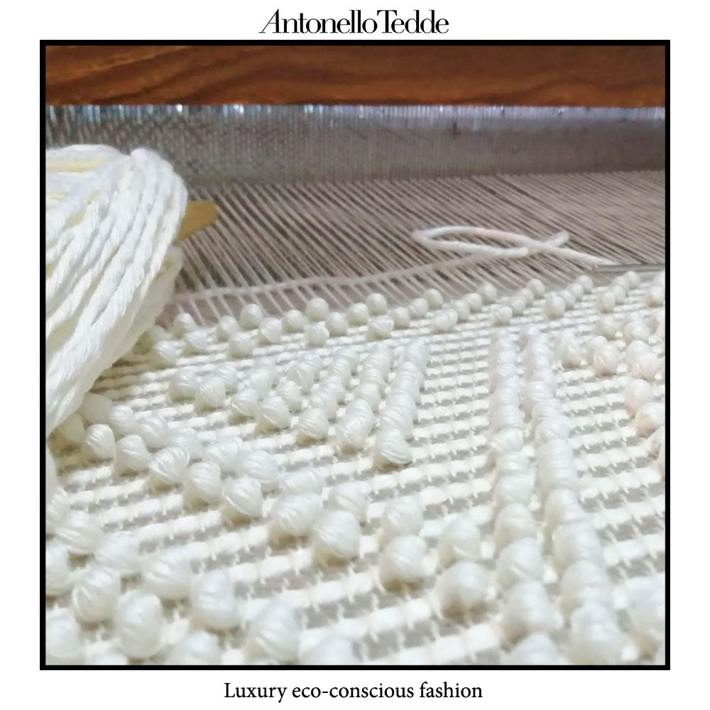 URTEI tote - Ethically Crafted Sardinian Handwoven Cotton tote: Sustainable Elegance preserving traditions