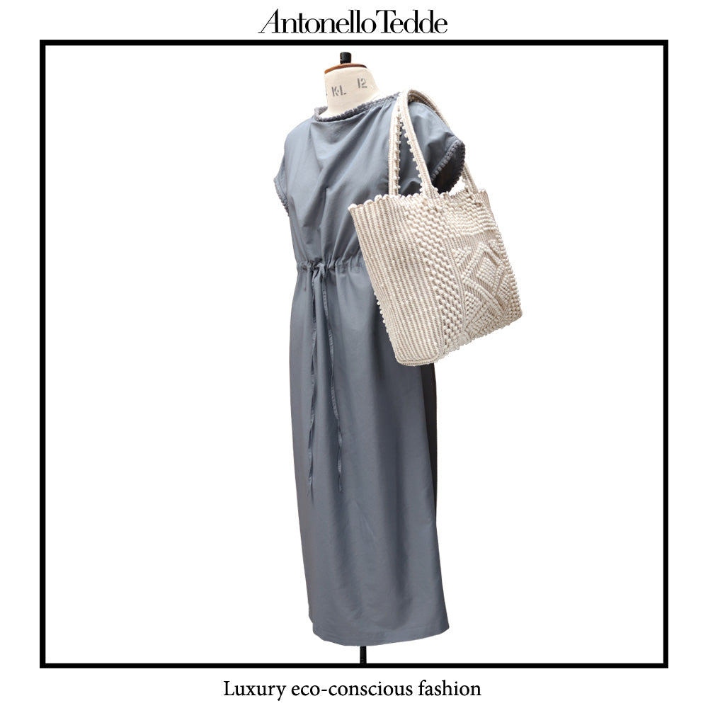 URTEI tote - Ethically Crafted Sardinian Handwoven Cotton tote: Sustainable Elegance preserving traditions