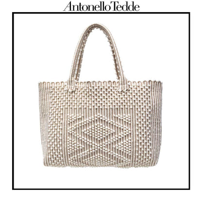 URTEI tote - Ethically Crafted Sardinian Handwoven Cotton tote: Sustainable Elegance preserving traditions