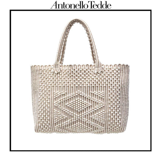 URTEI tote - Ethically Crafted Sardinian Handwoven Cotton tote: Sustainable Elegance preserving traditions