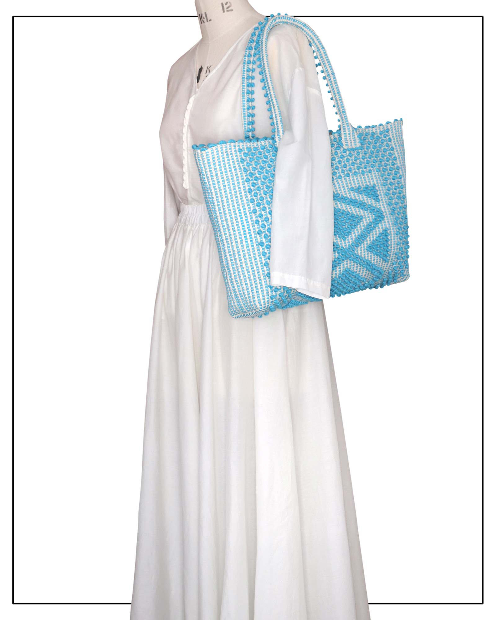 URTEI Handbag - Hand woven sustainable tote made in Italy
