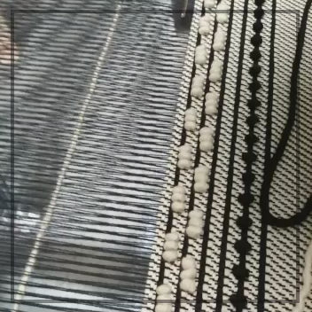 The handweaving process video - Quality eco-conscious hobo bag handwoven Hazelnut and Denim little diamonds . Stylish clothes and Eco-Friendly with recycled yarns #luxury #ecoconcious #sustainablestyle #ethicalbrands #ecoliving #ecofashion #ecostyle #ethicalhandbags #handbags #sustainablelifestyle #ethicalfashion #sustainability