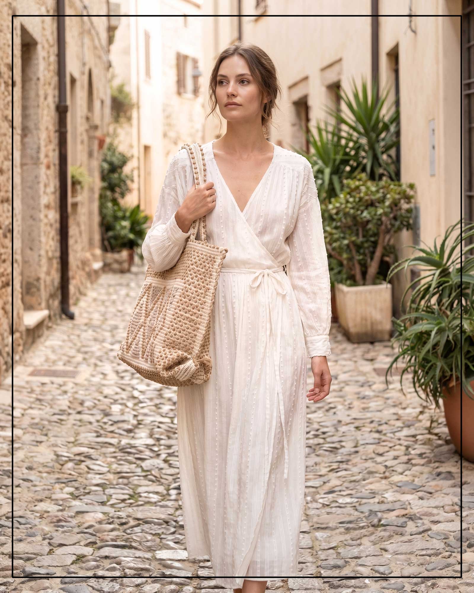 Capriccioli Large Tote - Sustainable handwoven large tote fashion