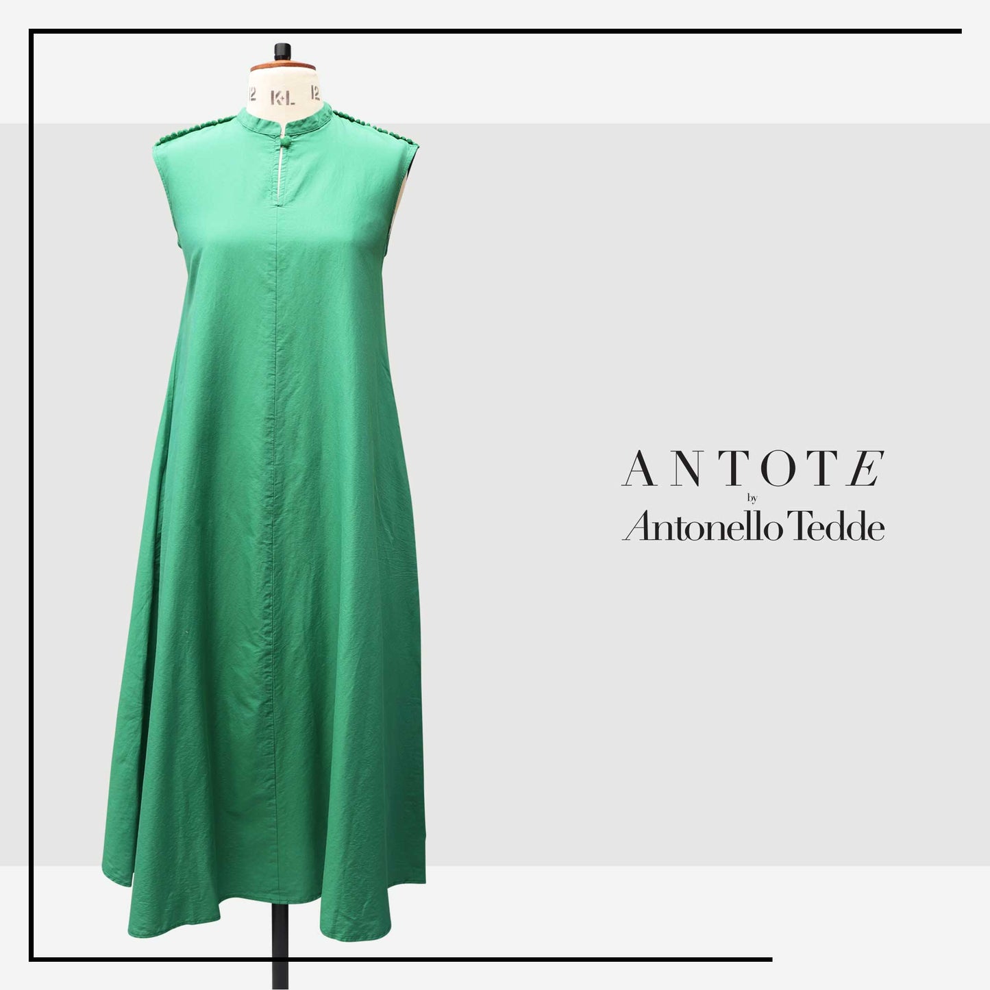 ANTOTE_ARDU Green Dress