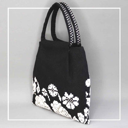 BOMBARDE Bagas - Sustainable handwoven purse handbag entirety hand-woven.