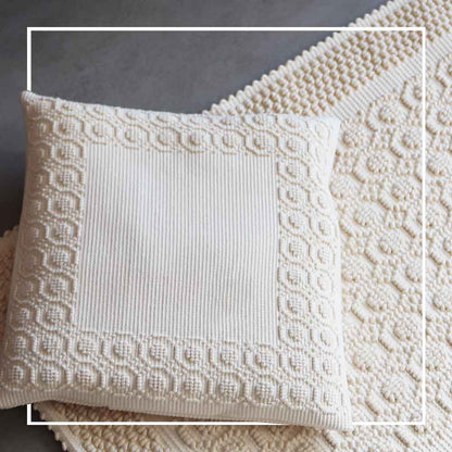 CUSHION Cuscino Cerchi Cornice