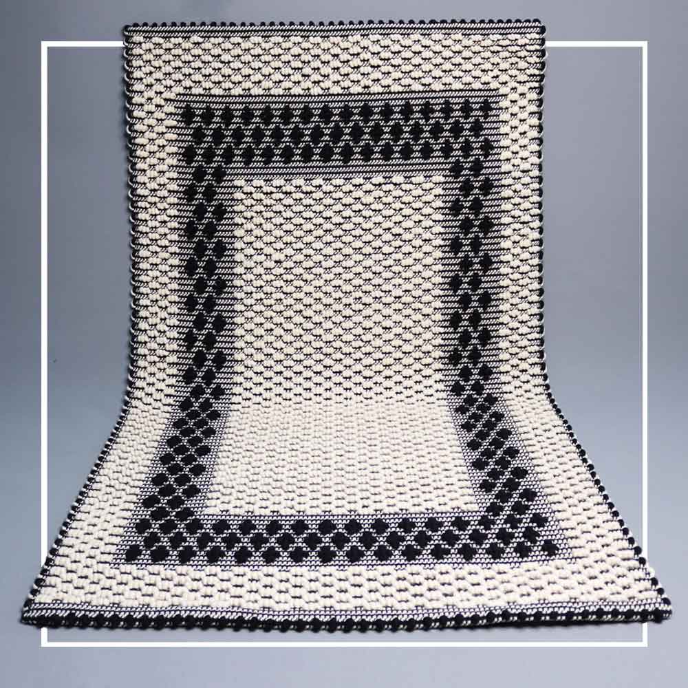 RUG TAPPETO Gocce Cornice Stelle GN