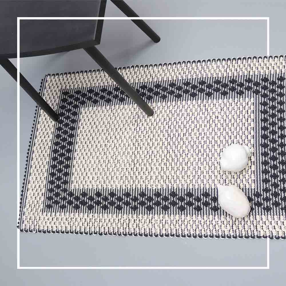 RUG TAPPETO Gocce Cornice Stelle GN