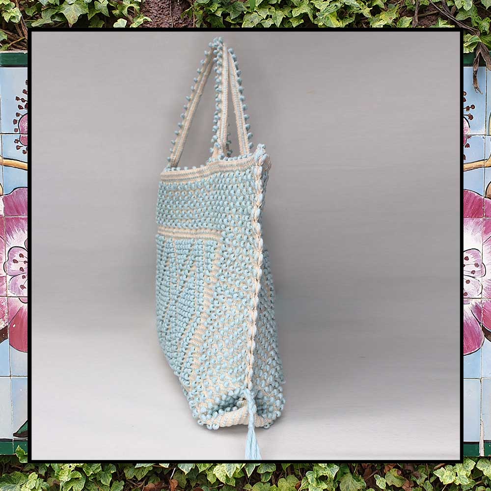 Capriccioli Large Tote - Sustainable handwoven large tote fashion